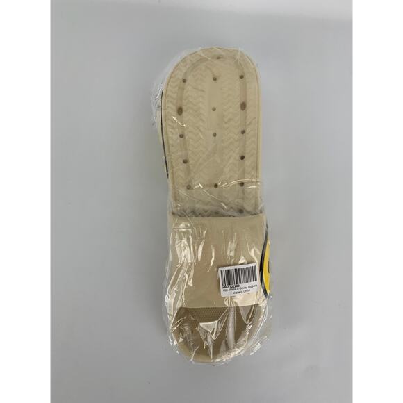 Cloud Smiley Face Slides Slippers Unisex Size Large Women 10 Men 8.5 Sandals New - Picture 2 of 7